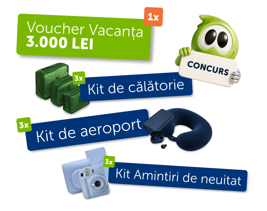 Câștigă premii în valoare de 8.000 LEI!
